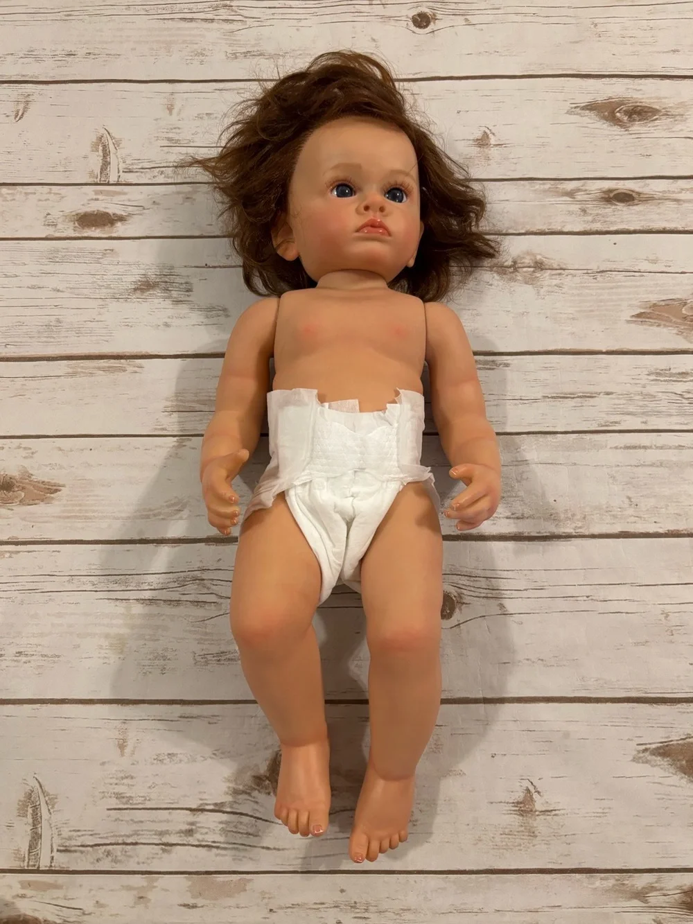 Reborn Anatomically Correct Baby Girl Doll With Outfit